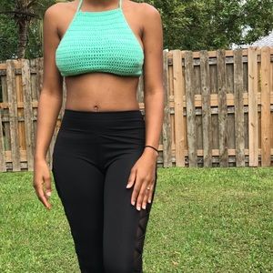 Crochet crop top